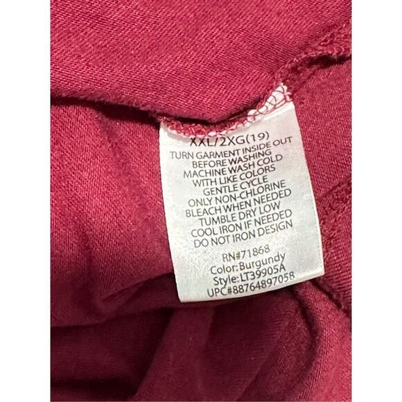 Disney Pixar Junior's Toy Story‎ 4 Cowboy Woody T-Shirt Burgundy Red XXL - Picture 9 of 11